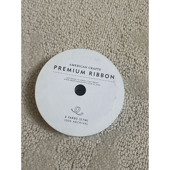 💕 American Crafts Premium Ribbon Multicolor - Picture 2 of 3